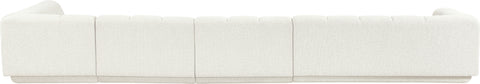 Laurel Fabric Upholstered Sectional, 4-Piece