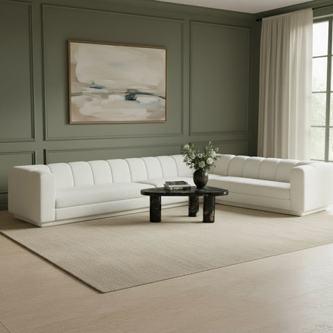 Laurel Fabric Upholstered Sectional, 4-Piece (Style 2)
