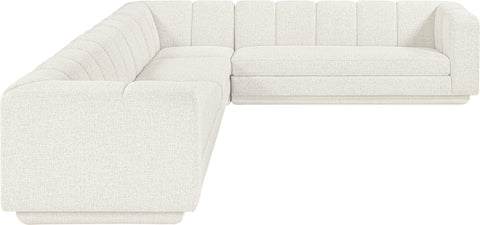 Laurel Fabric Upholstered Sectional, 4-Piece (Style 2)
