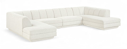 Laurel Fabric Upholstered Sectional, 4-Piece (Style 3)