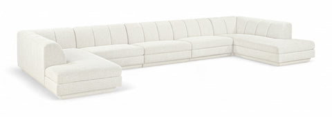 Laurel Fabric Upholstered Sectional, 5-Piece (Style 2)
