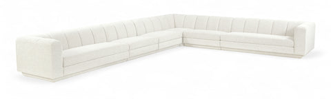 Laurel Fabric Upholstered Sectional, 6-Piece