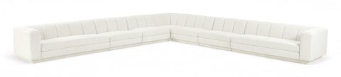 Laurel Fabric Upholstered Sectional, 7-Piece