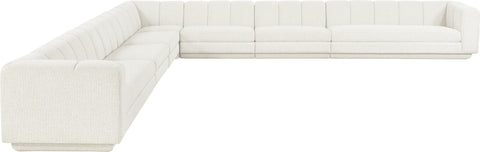 Laurel Fabric Upholstered Sectional, 7-Piece