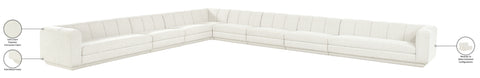 Laurel Fabric Upholstered Sectional, 8-Piece