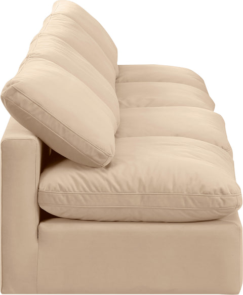Luxus Beige Velvet Modular Sofa S4