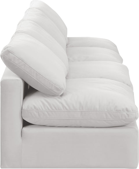 Luxus Cream Velvet Modular Sofa S4