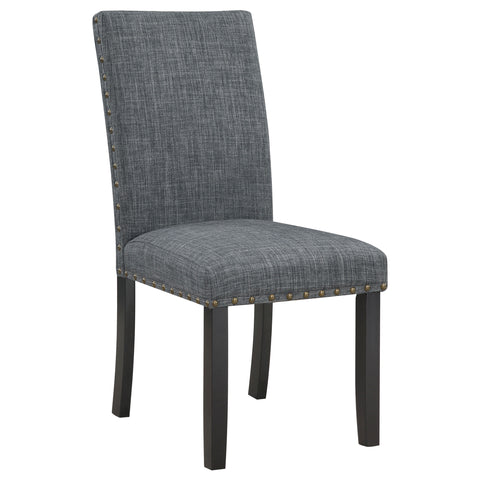 Alan 6-piece Rectangular Dining Table Set Grey and BlackGrey