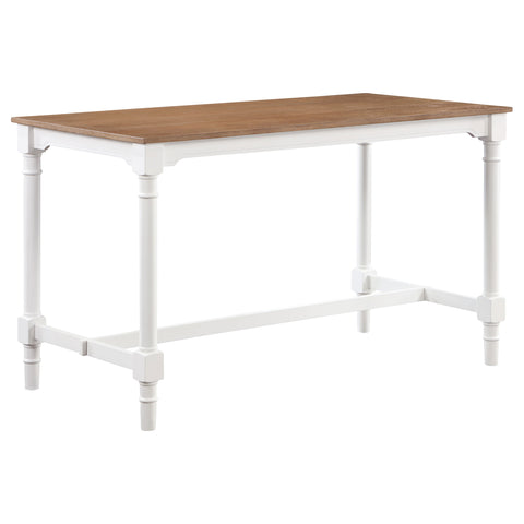 Julia 5-piece Rectangular Counter Height Dining Set WhiteWhite