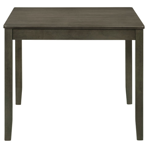 Rory 5-piece Square Dining Table Set CharcoalCharcoal
