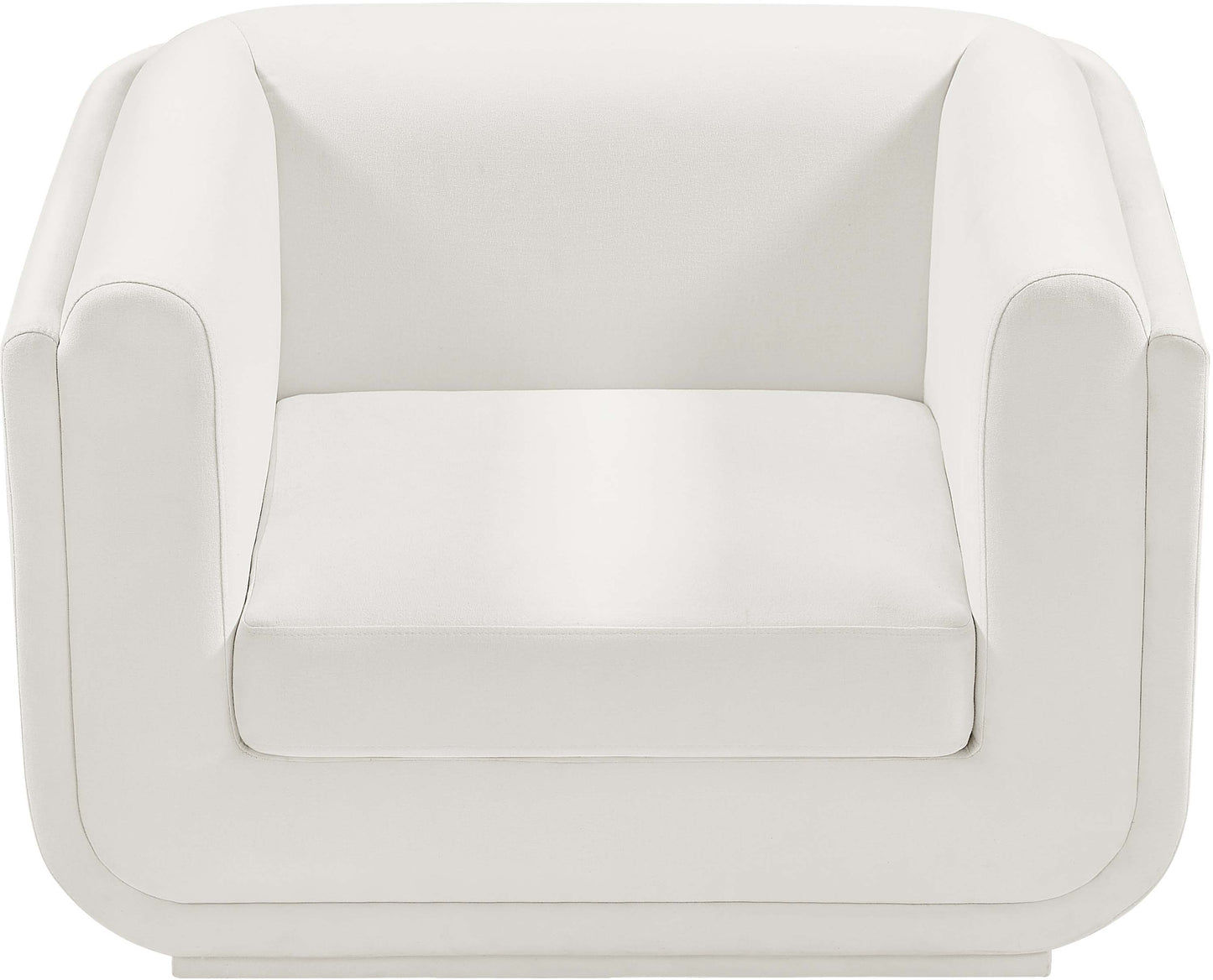 kent cream linen textured fabric chair c