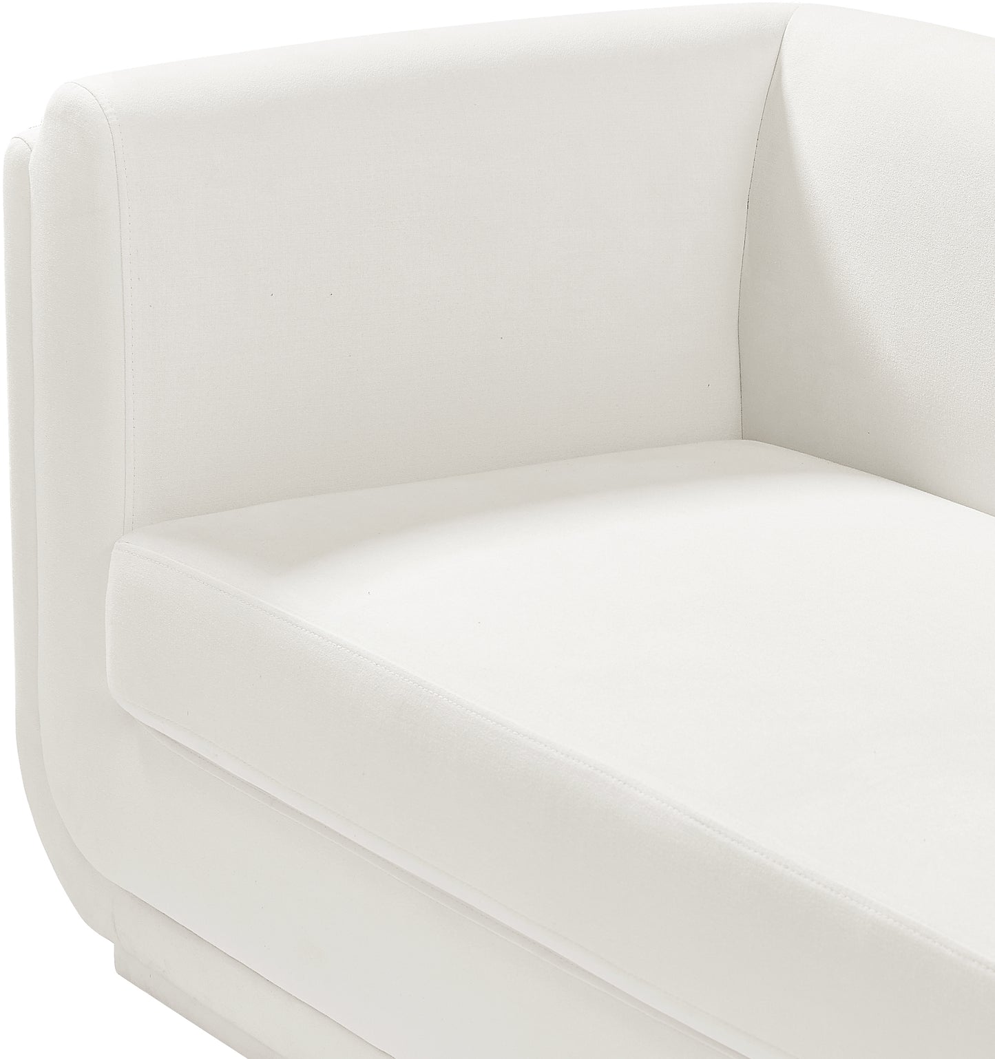 kent cream linen textured fabric chair c