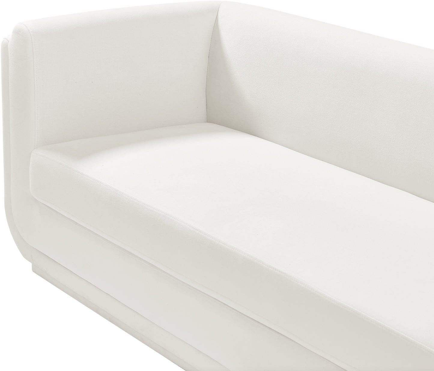 kent cream linen textured fabric loveseat l