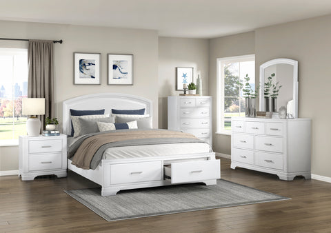 Laconia (3) Eastern King Platform Bed with Footboard Storage