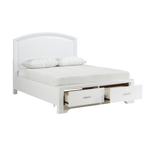Laconia (3) Eastern King Platform Bed with Footboard Storage