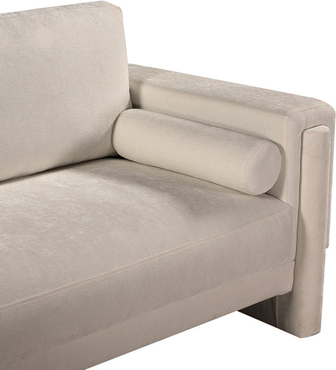 Jones Beige Chenille Fabric Chair C