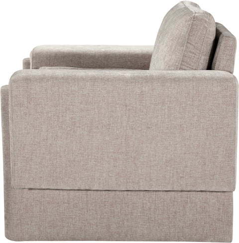 Jones Beige Chenille Fabric Chair C