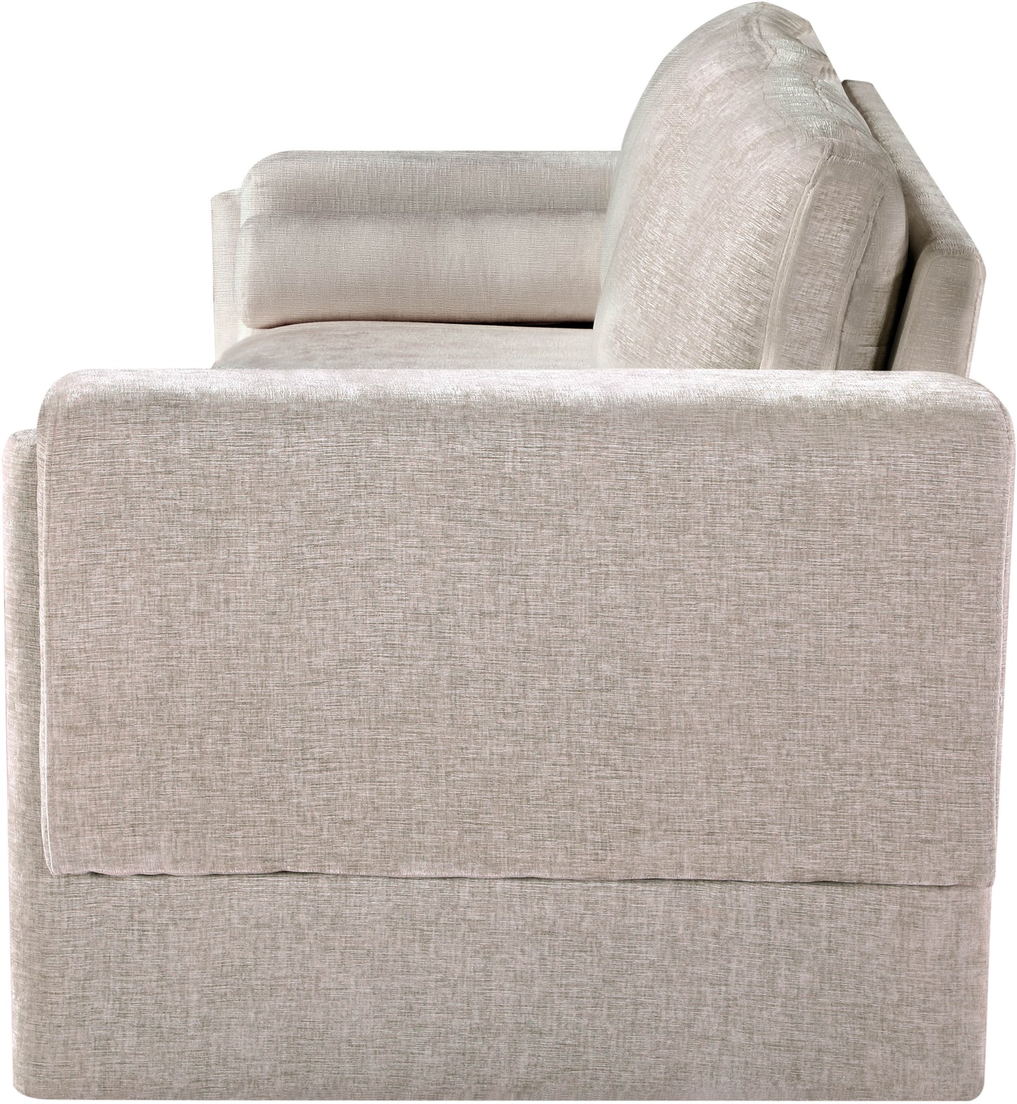 jones beige chenille fabric sofa s