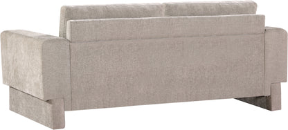 Jones Beige Chenille Fabric Sofa S