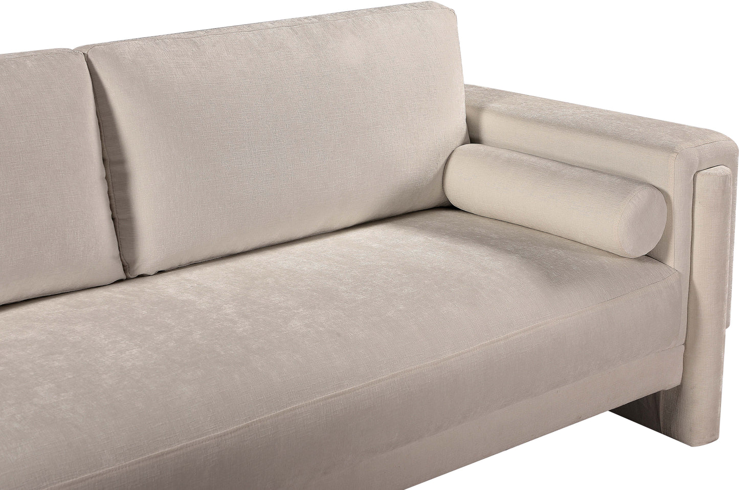 jones beige chenille fabric sofa s