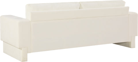 Jones Cream Chenille Fabric Sofa S