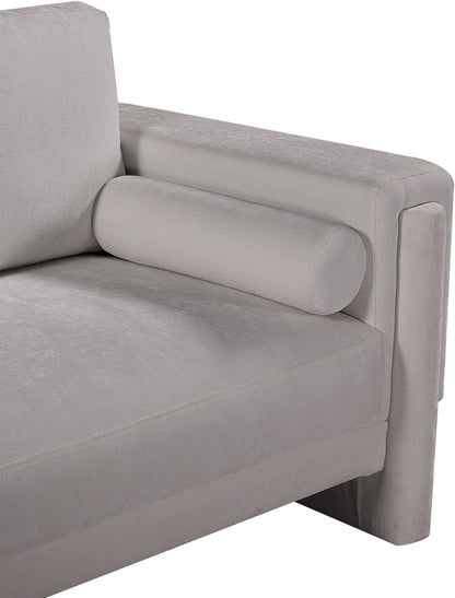 Jones Grey Chenille Fabric Chair C