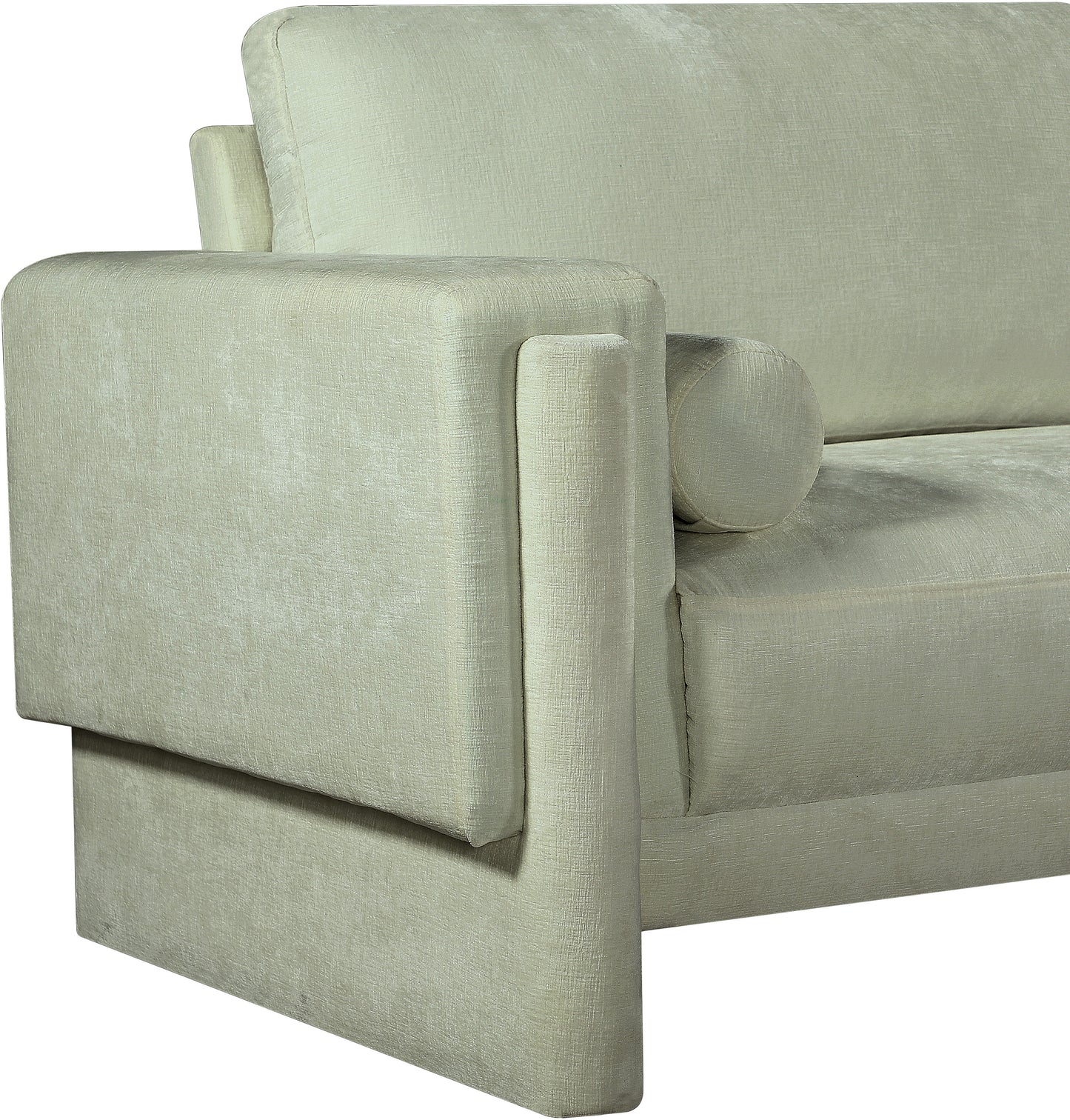 jones mint chenille fabric chair c