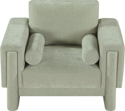 Jones Mint Chenille Fabric Chair C