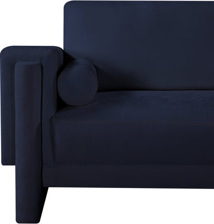 Jones Navy Chenille Fabric Chair C