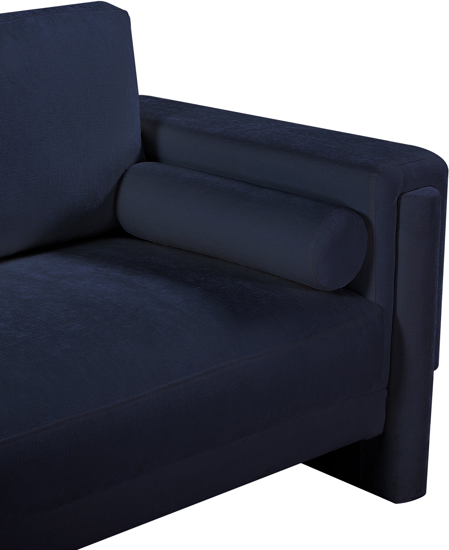 jones navy chenille fabric chair c