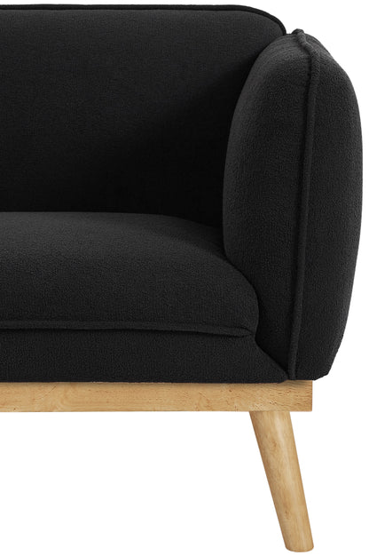 Hugo Black Boucle Fabric Chair C