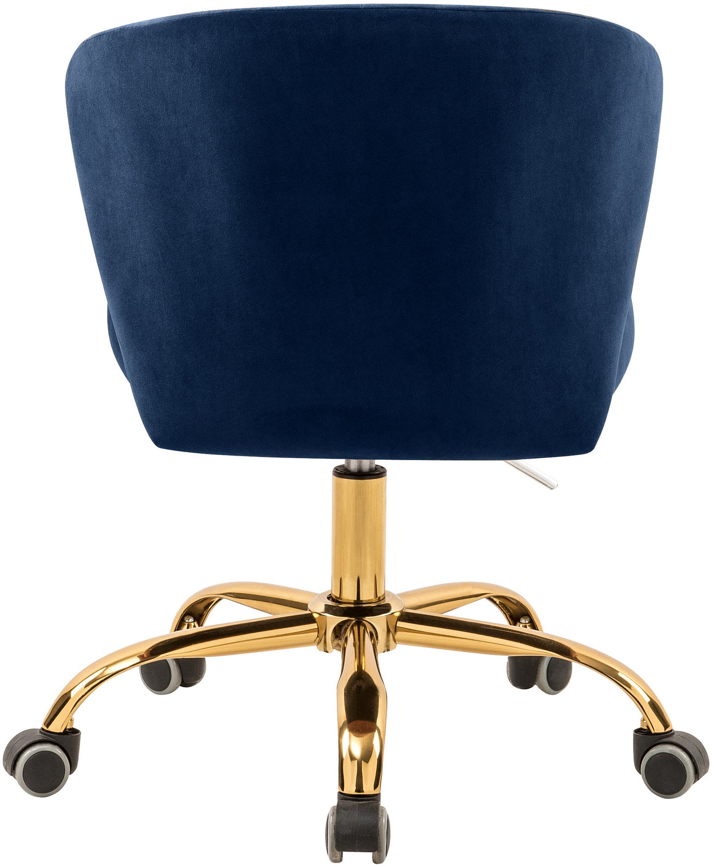 beverly navy velvet office chair