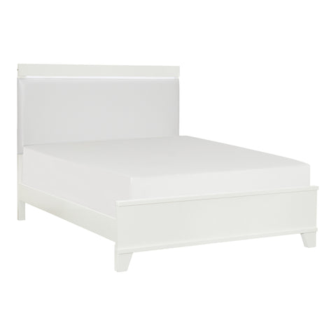 Centeroak (3)Queen Bed, LED Lighting