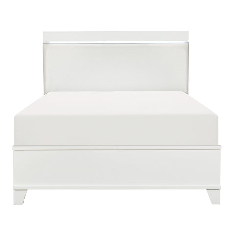 Centeroak (3)Queen Bed, LED Lighting