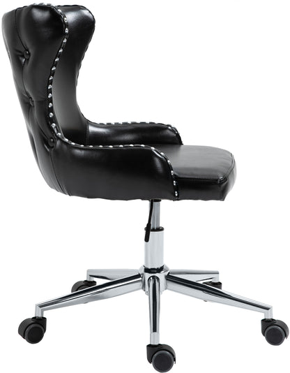 Gallo Black Faux Leather Office Chair Black