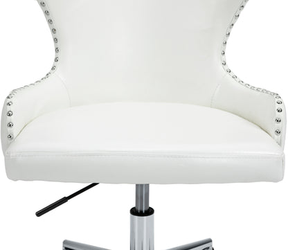 Gallo White Faux Leather Office Chair White