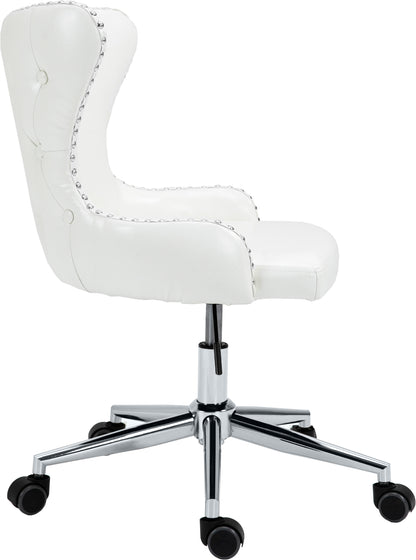 Gallo White Faux Leather Office Chair White