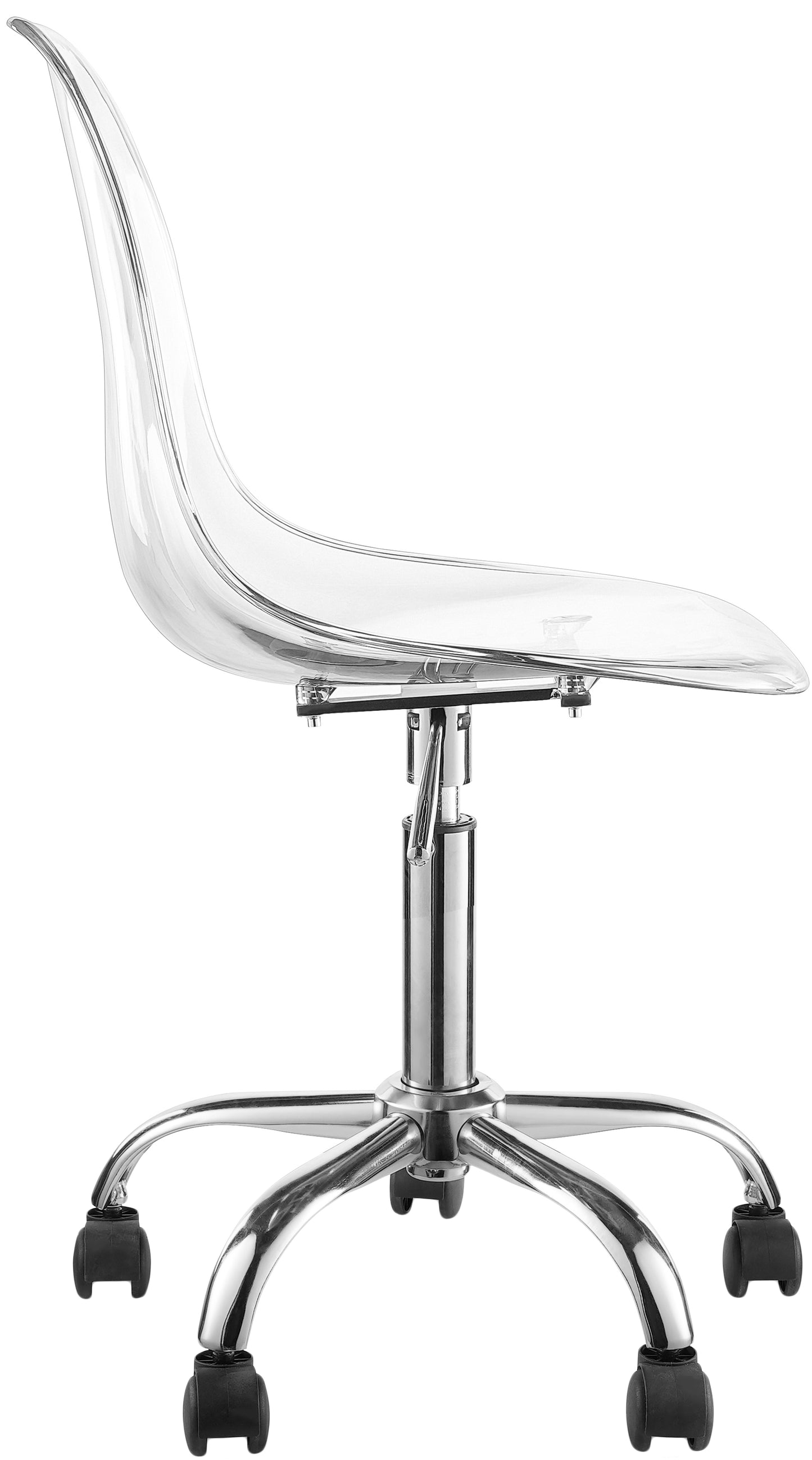 flynn chrome office chair chrome