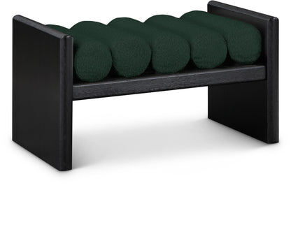 Adam Green Boucle Fabric Bench