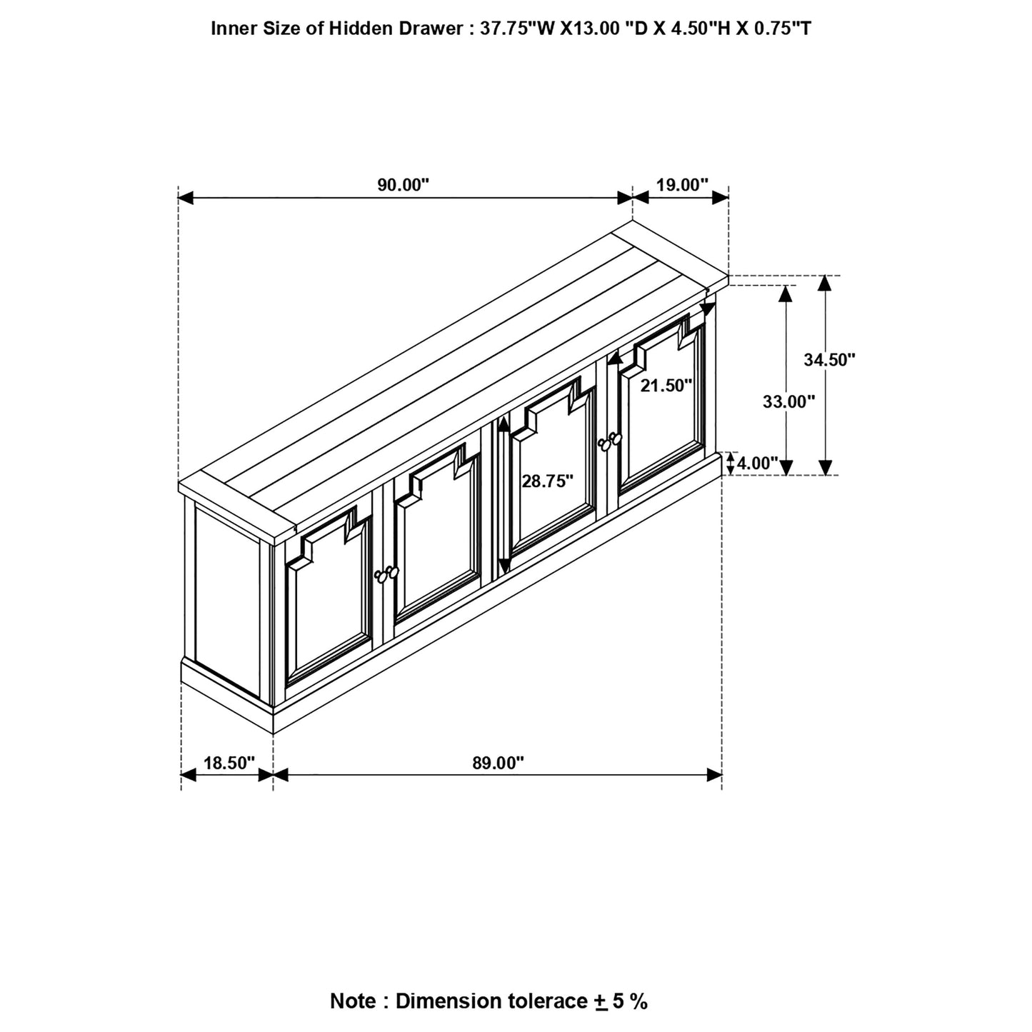 sideboard