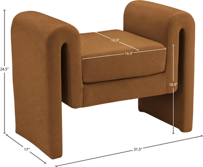 Encore Saddle Velvet Bench Saddle