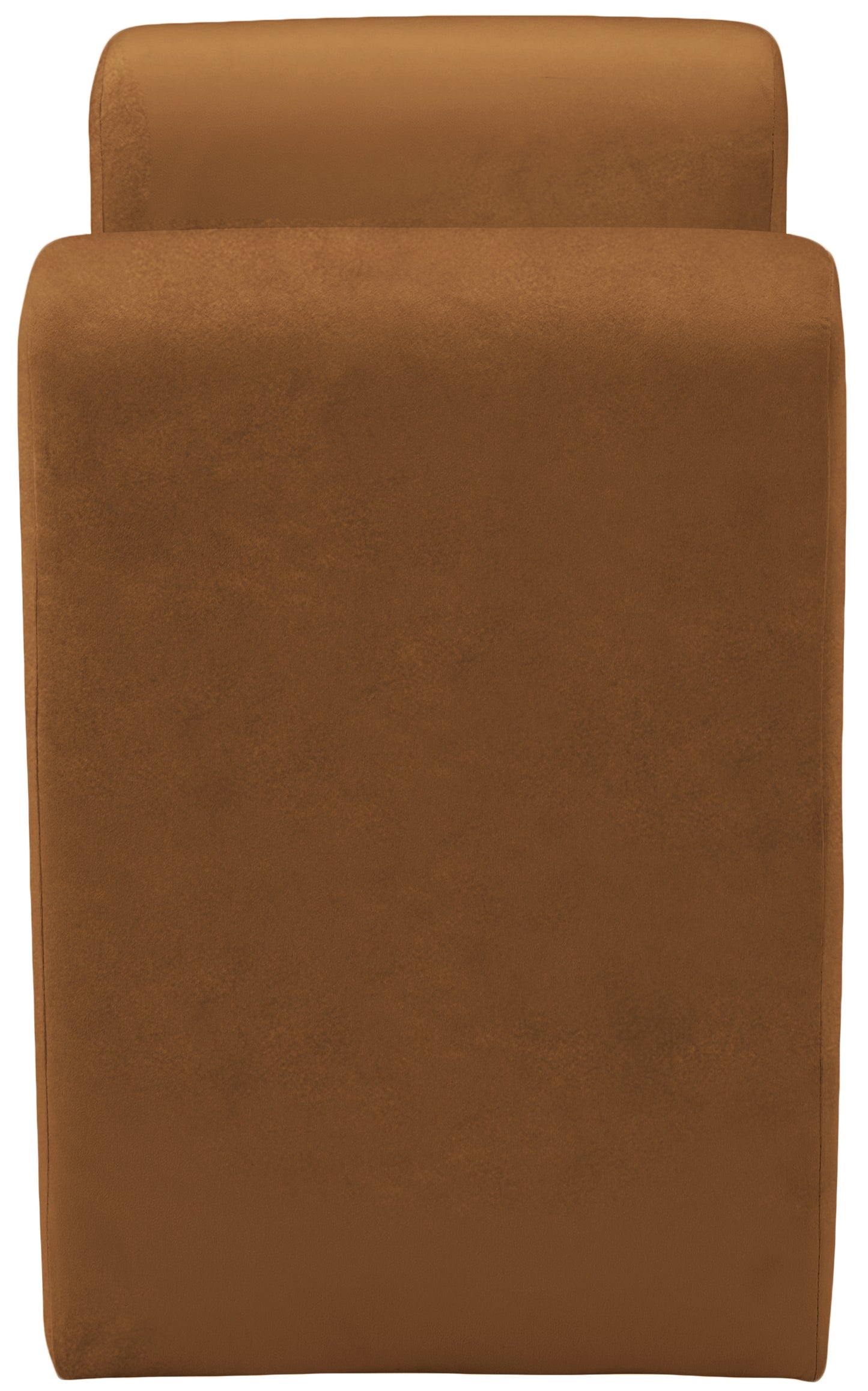 vaughn saddle velvet bench