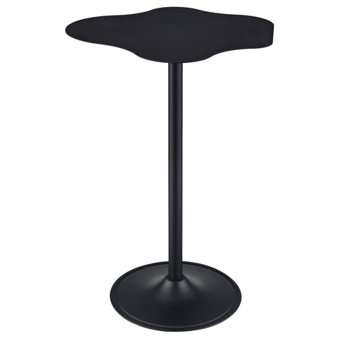 Calvin Curved 29-inch Cloud-Shaped Bistro Bar Table BlackBlack