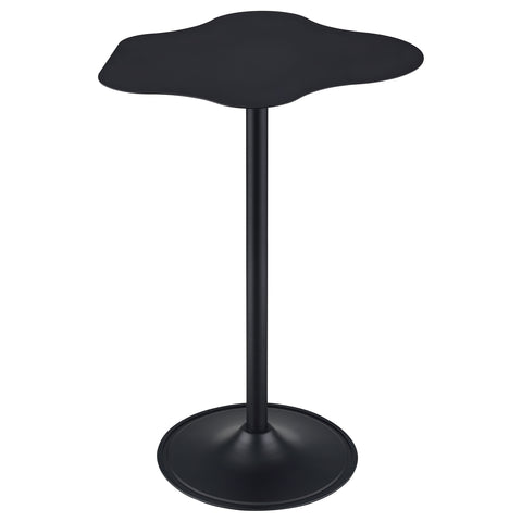 Calvin Curved 29-inch Cloud-Shaped Bistro Bar Table BlackBlack