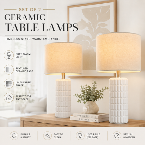 7 Pc Home Living Room Bundle