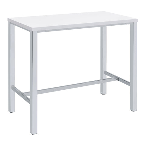 Cogswell 5-piece Pub Height Bar Table Set White High GlossWhite High Gloss