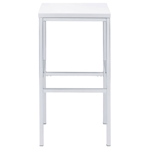 Cogswell 5-piece Pub Height Bar Table Set White High GlossWhite High Gloss