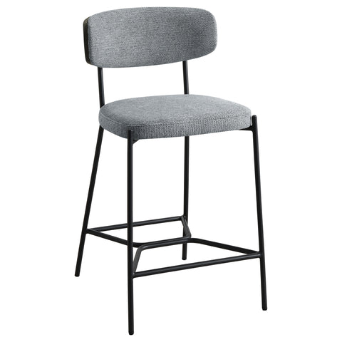 Archie Counter Height Bar Stool Grey (Set of 2)Grey