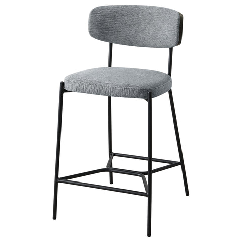 Archie Counter Height Bar Stool Grey (Set of 2)Grey