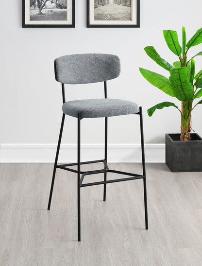 Marley Pub Height Bar Stool Grey